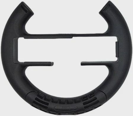 Black Wii Steering Wheel [3rd Party], Condition: Loose - Thrustmaster