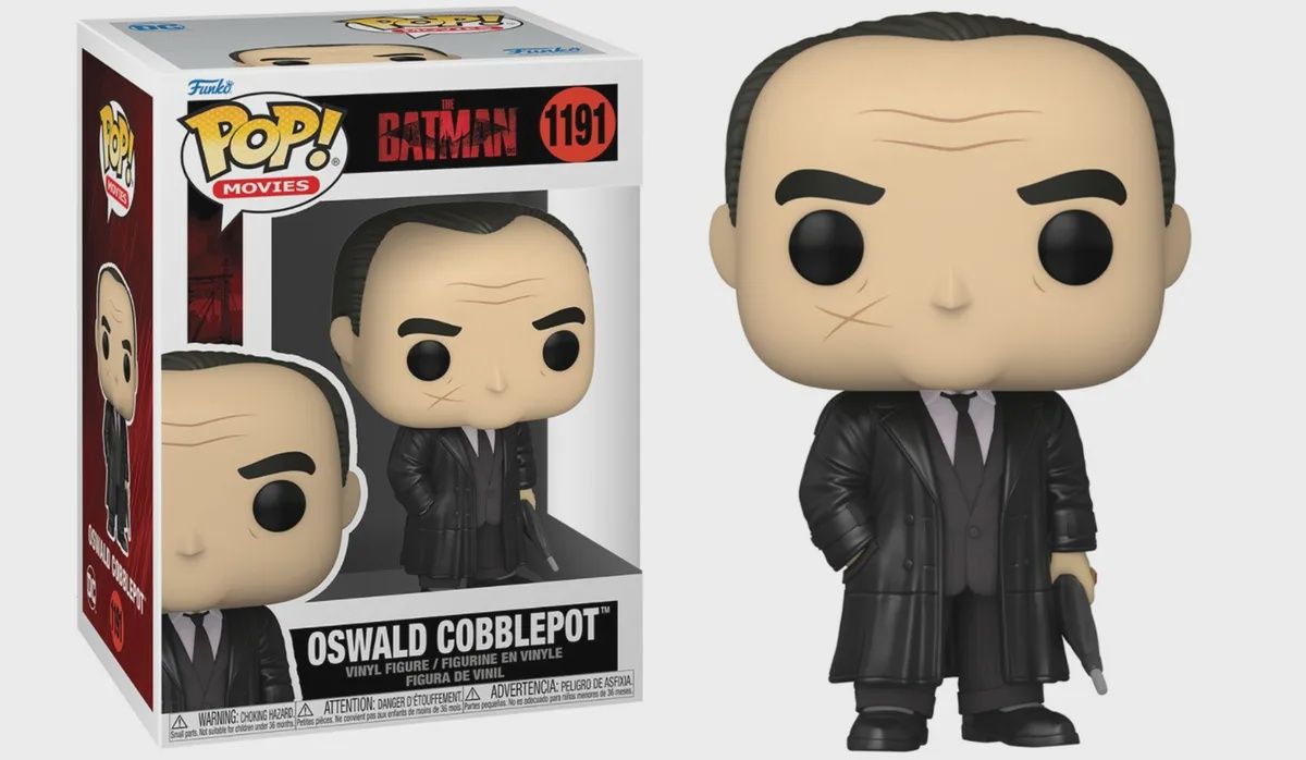 #1191 The Batman - Oswald Cobblepot - Funko Pop!, Condition: Good, Exclusive: None, Variant: None
