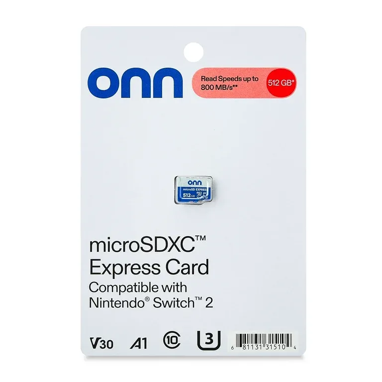 Onn 256GB Micro SD Express Card SDXC, Condition: New/Sealed