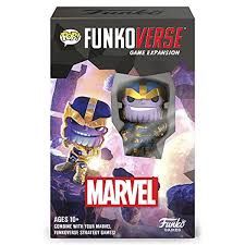 Funko Verse - Game Expansion - Marvel - #101 Thanos  - Board Game, Exclusive: Normal