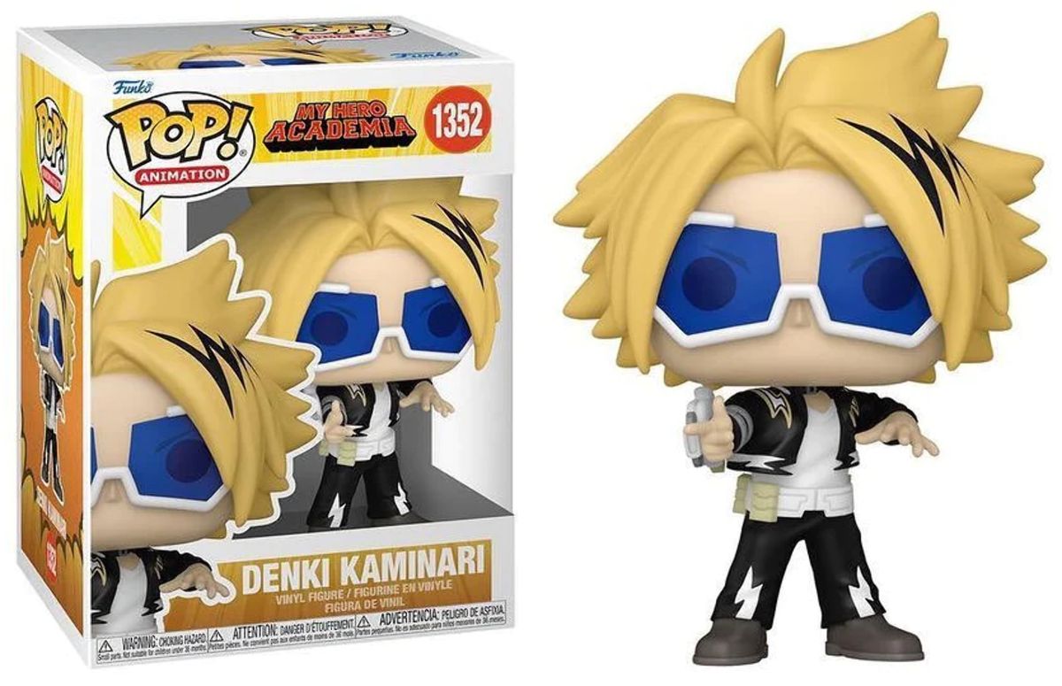 Funko Pop! #1352 Denki Kaminari - My Hero Academia, Condition: Good