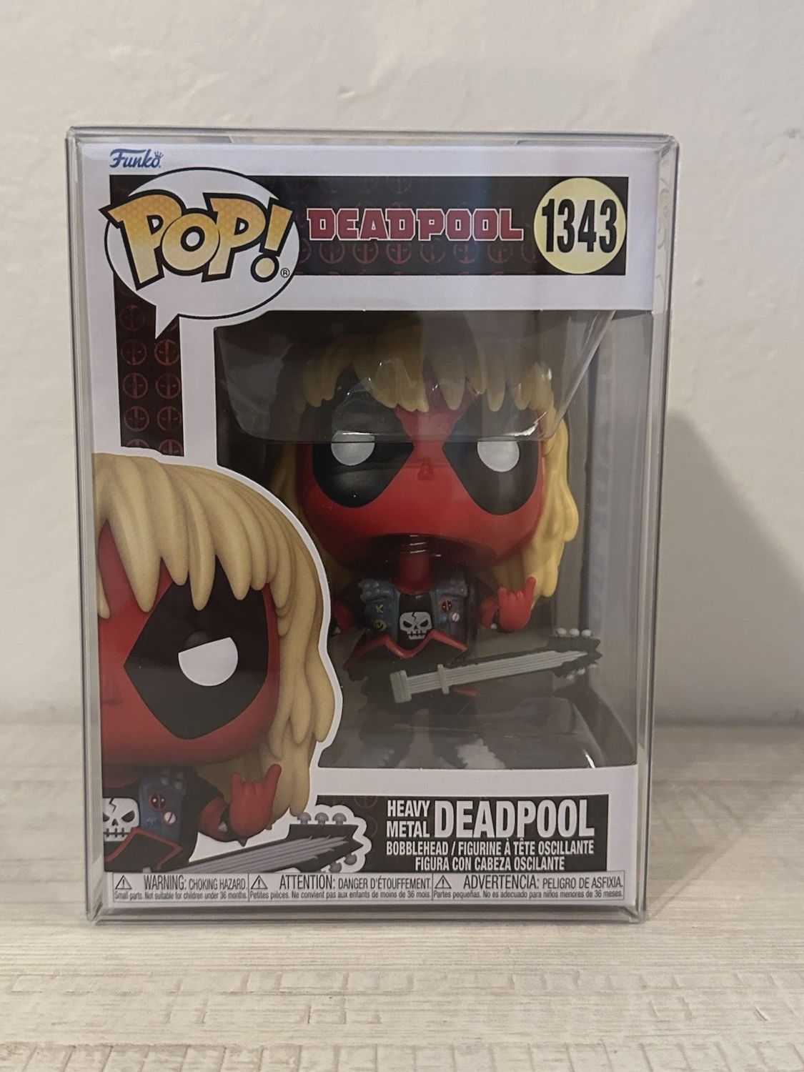 #1343 Deadpool - Heavy Metal Deadpool - Funko Pop!