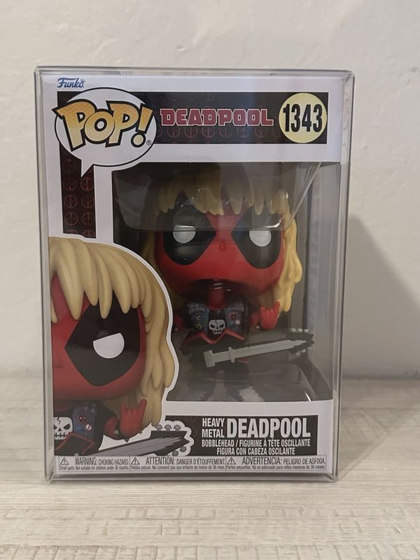 #1343 Deadpool - Heavy Metal Deadpool - Funko Pop!