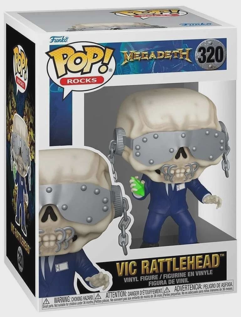 #320 Megadeth - Vic Rattlehead - Funko Pop!