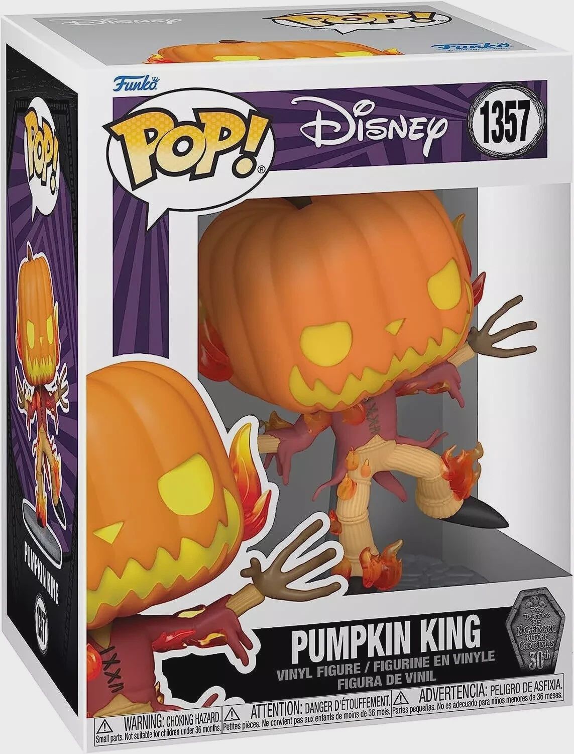 #1357 - Disney - Pumpkin King - Funko Pop!