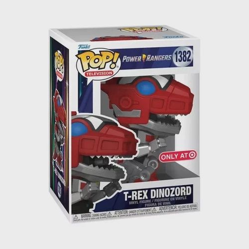 Funko Pop! #1382 T-Rex Dinozord - Power Rangers, Condition: Good, Exclusive: Target Exclusive, Variant: None