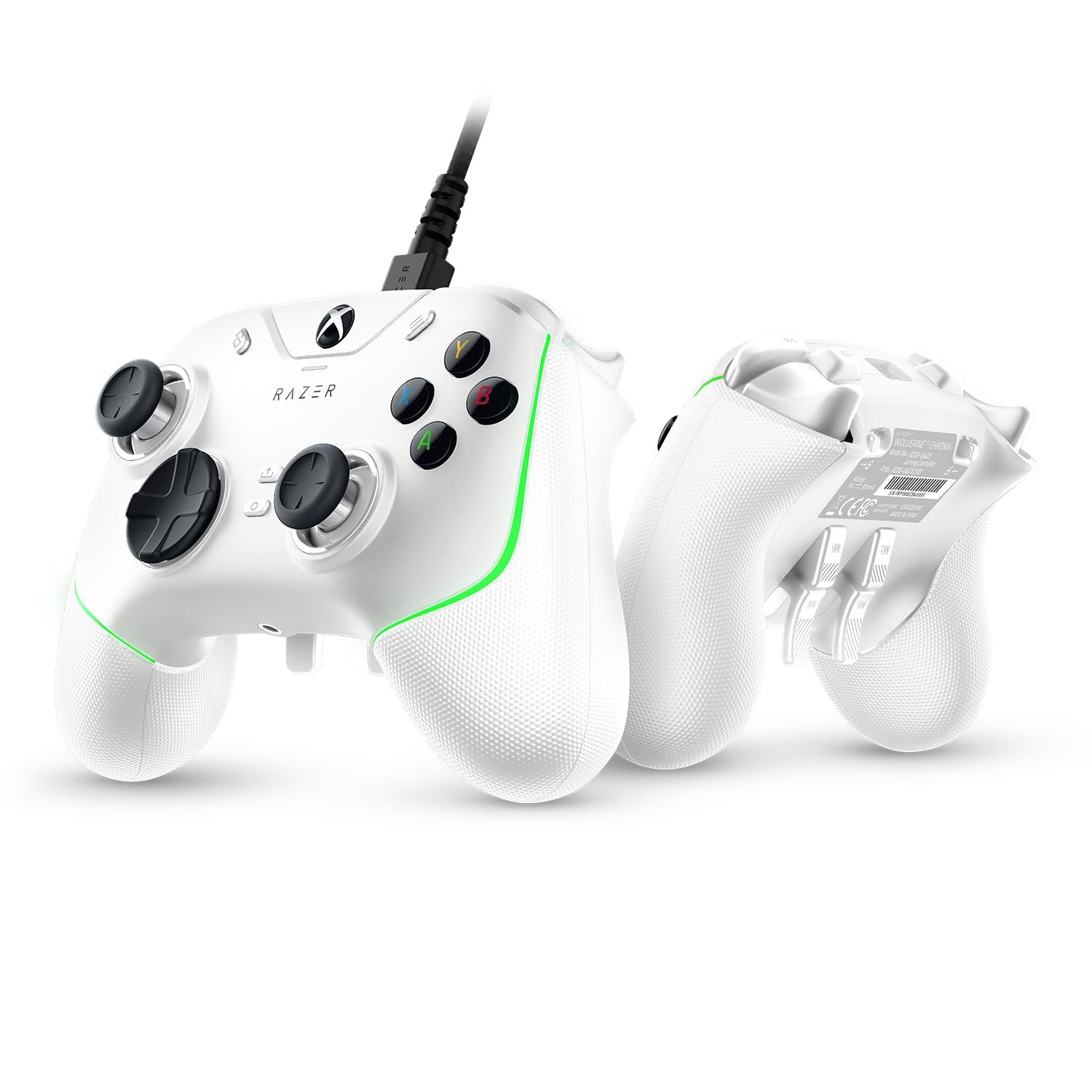 Razer Wolverine V2 Chroma Xbox Series X|S Controller - White