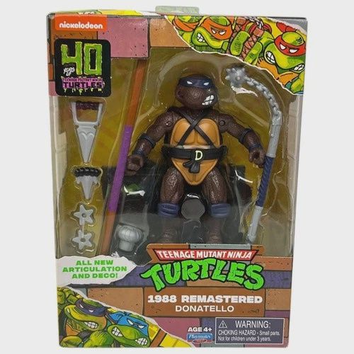 Teenage Mutant Ninja Turtles Donatello 1988 Remastered Figure 40th