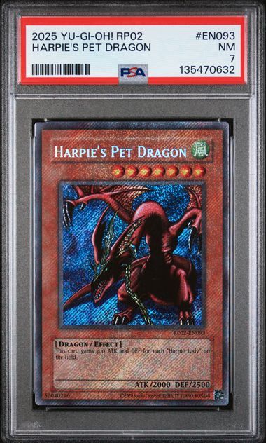 PSA 7 - 2025 Yu-Gi-Oh! RP02 Harpie's Pet Dragon #EN093 [135470632]