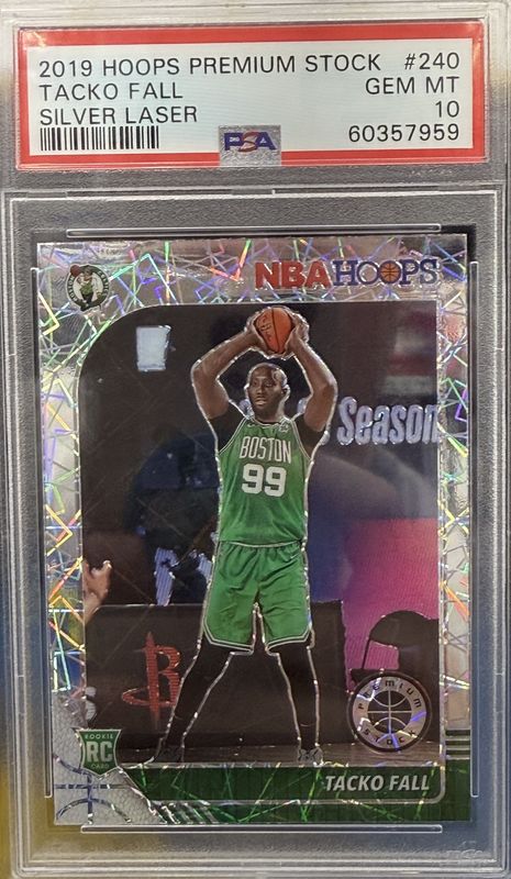 PSA 10 - 2019 Hoops Premium Stock Tacko Fall Silver Laser #240 [60357959]