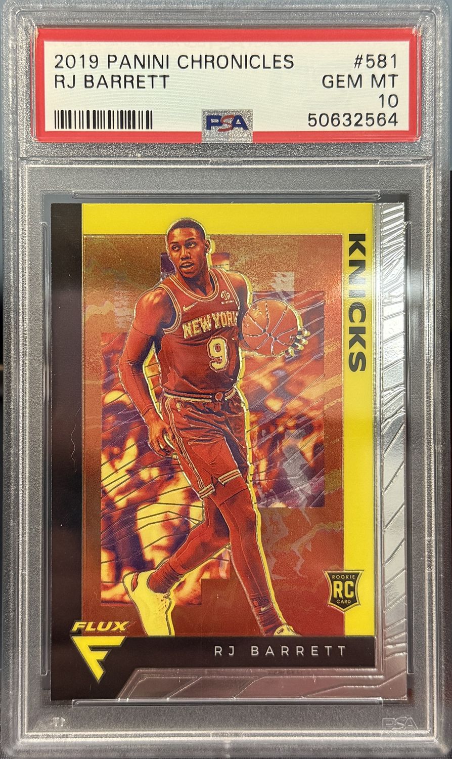 PSA 10 - 2019 Panini Chronicles RJ Barrett #581 [50632564]