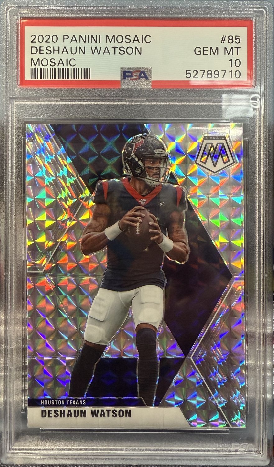 PSA 10 - 2020 Panini Mosaic Deshaun Watson Mosaic #85 [52789710]