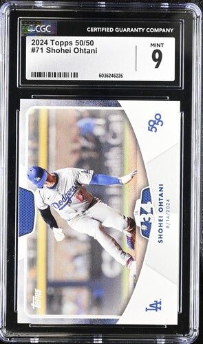 CGC 9 - 2024 Topps 50/50 #71 Shohei Ohtani [6036246226]