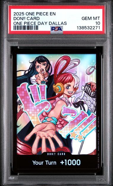 PSA 10 - 2025 One Piece EN DON!! Card One Piece Day Dallas [138532271]