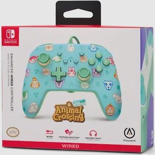 PowerA - Enhanced Wired Controller for Nintendo Switch - Animal Crossing, Condition: New/Sealed