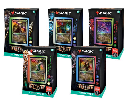 Streets of New Capenna Commander Decks