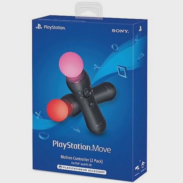 Playstation Move Motion Controller (2 Pack) for PS4 and PSVR
