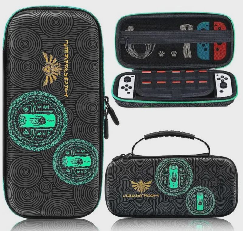 Nintendo Switch Case, Switch OLED Zelda Tear of The Kingdom Portable H