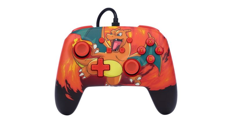 PowerA Enhanced Wired Controller for Nintendo Switch - Charizard Vortex