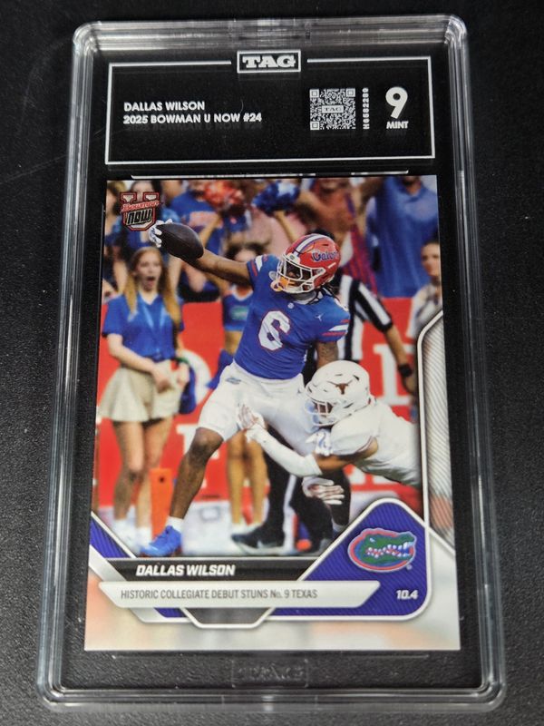 TAG - 9 - 2025 Topps Dallas Wilson Bownman U Now #24 [H6582289]]