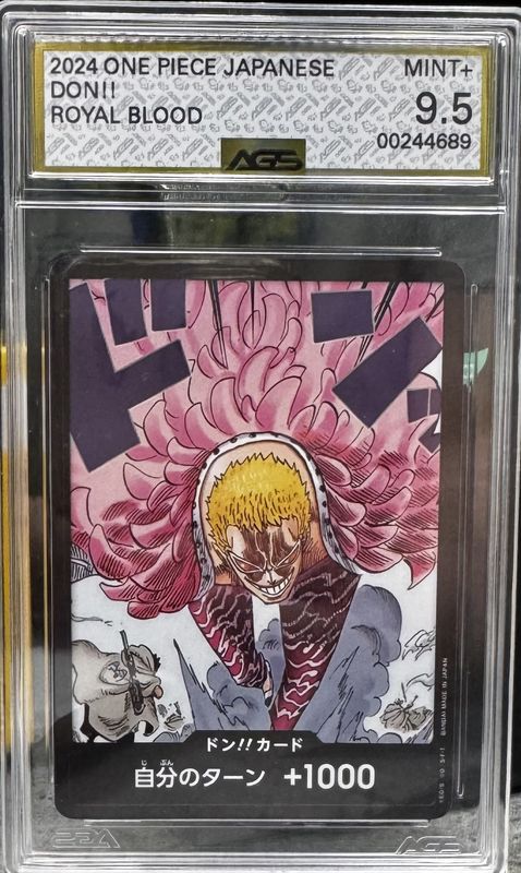 AGS 9.5 - 2024 One Piece Japanese Don!! Royal Blood - [00244689]