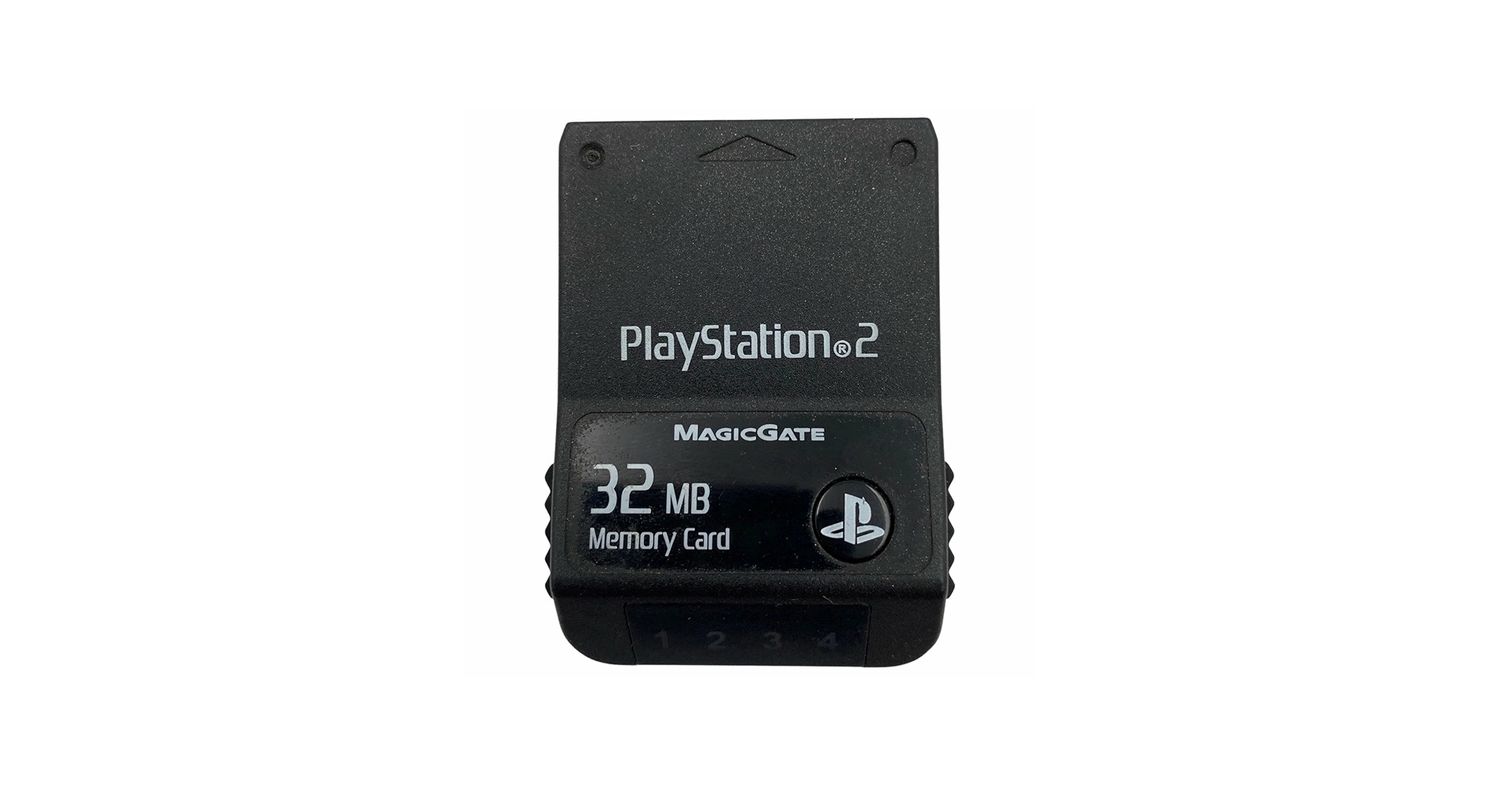 OEM Playstation 2 Memory Card Magic Gate 32MB, Condition: Loose