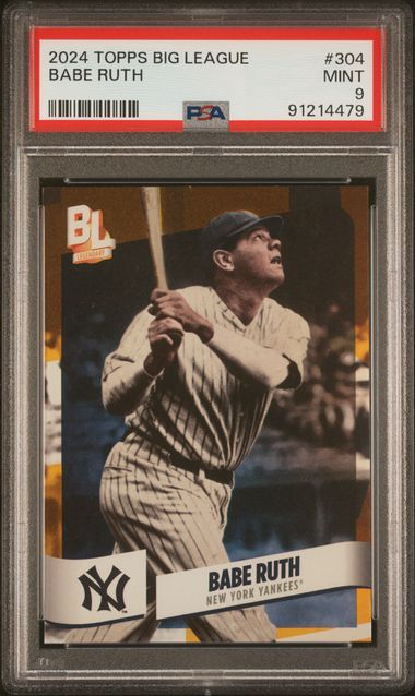 PSA 9 - 2024 Topps Big League Babe Ruth #304 [91214479]