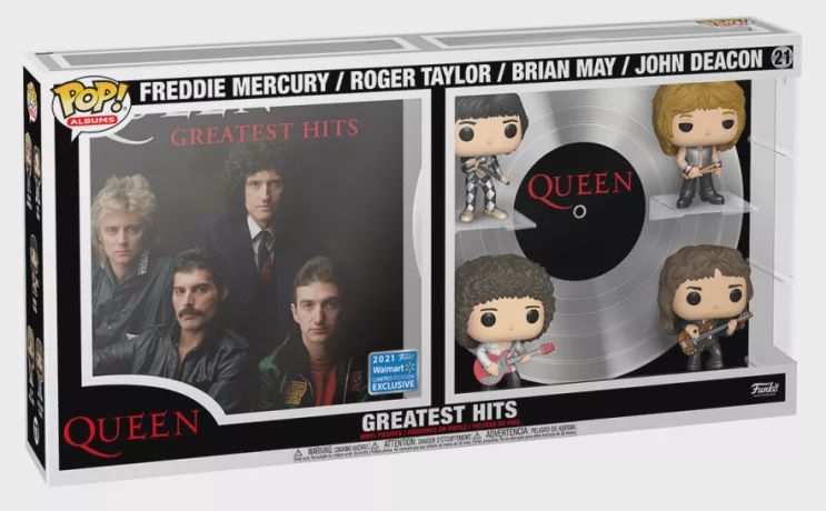 #21 Queen - Freddy Mercury / Roger Taylor / Brian May / John Deacon - Funko Pop!