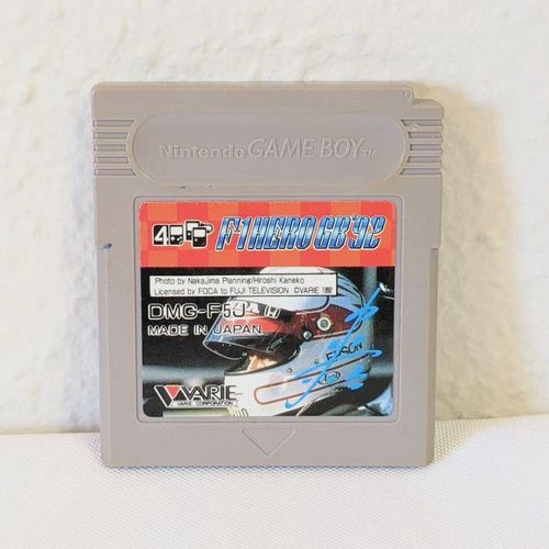 JP - Satoru Nakajima F1 Hero GB'92 - Gameboy