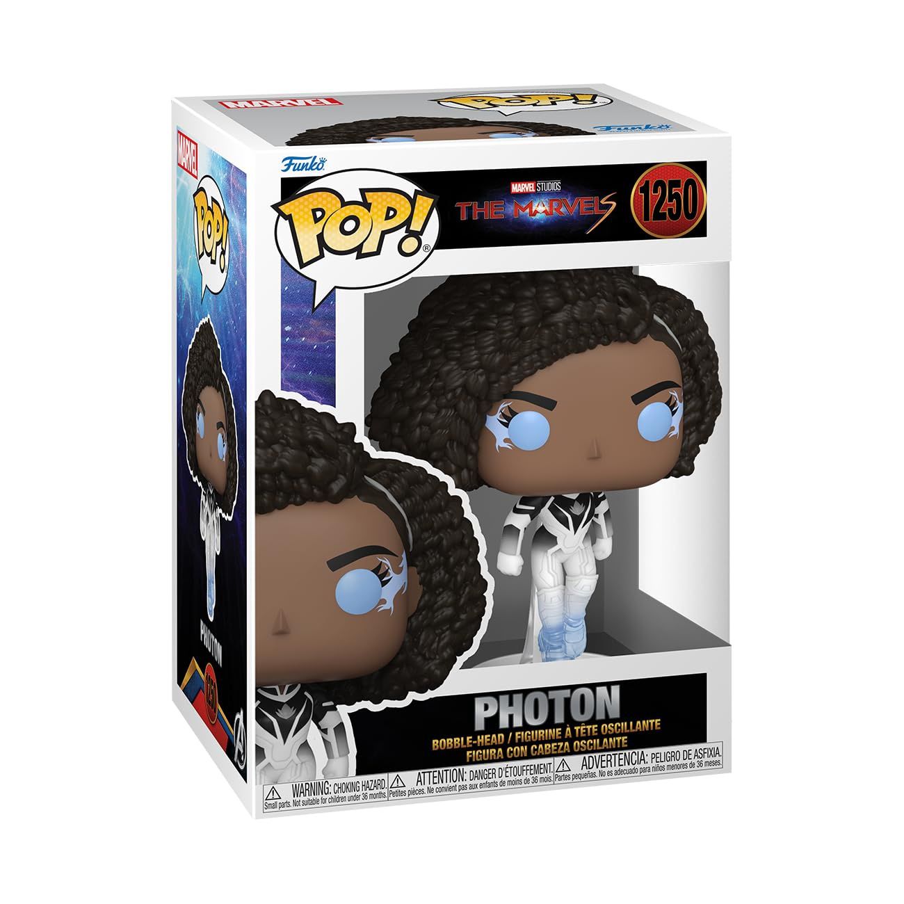 #1250 Marvel Studios The Marvels - Photon - Funko Pop!