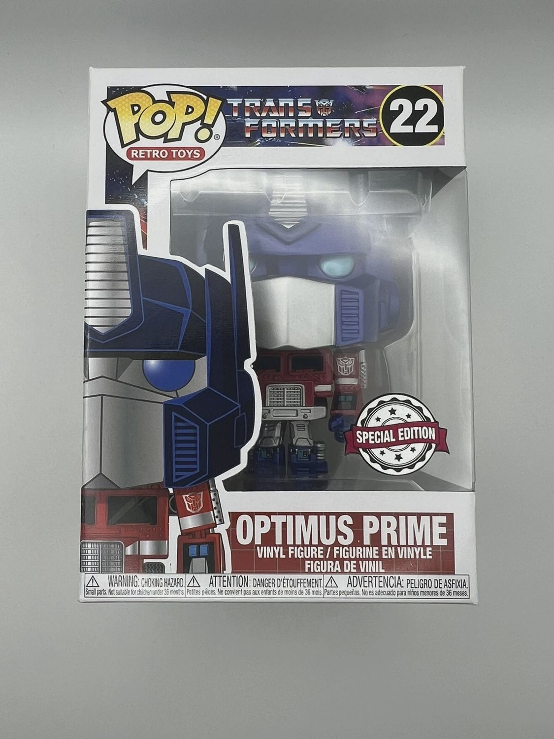 Funko Pop! #22 Optimus Prime - Transformers, Condition: Good, Exclusive: Special Edition, Variant: None