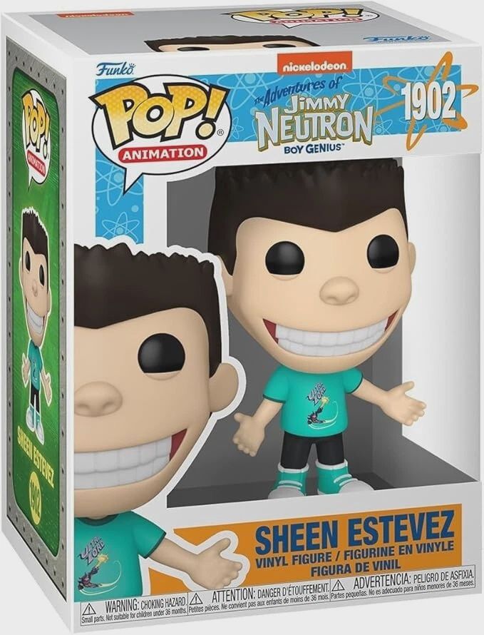 Funko Pop! #1902 Sheen Estevez - The Adventures Of Jimmy Neutron Boy Genus, Condition: Good, Exclusive: None, Variant: None