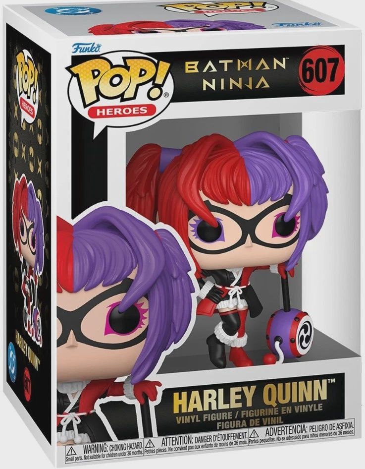 Funko Pop! #607 Harley Quinn - Batman Ninja, Condition: Good, Exclusive: None, Variant: None