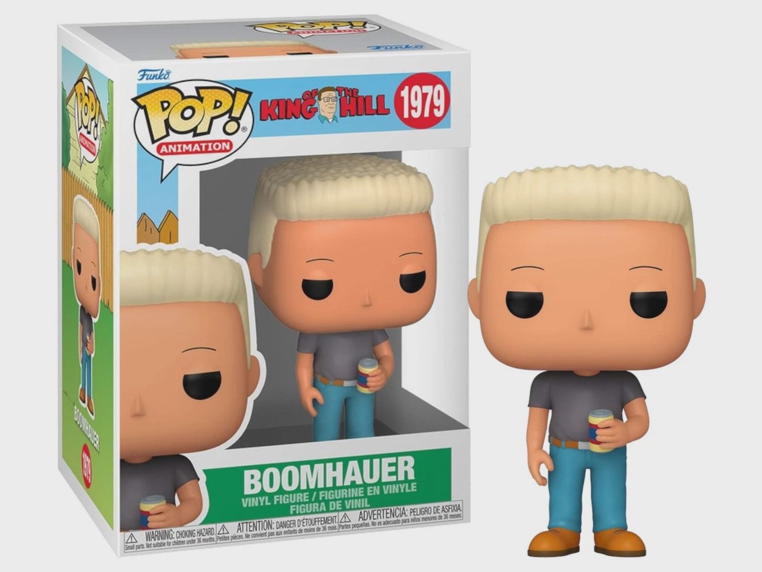Funko Pop! #1979 Boomhauer - King Of The Hill, Condition: Good, Exclusive: None, Variant: None
