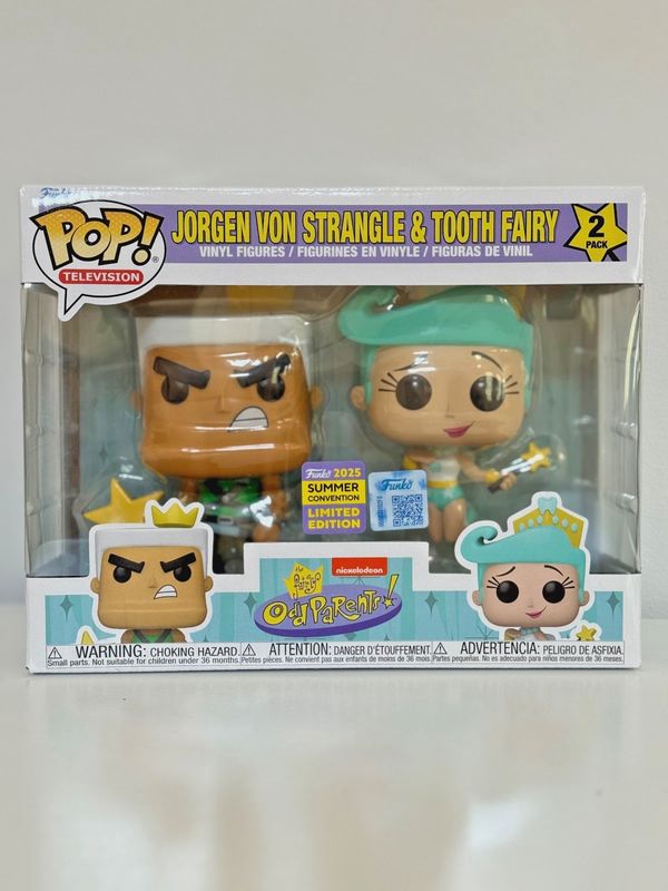 Funko Pop! 2 Pack Jorgen Von Strangle &amp; Tooth Fairy - The Fairly Odd Parents