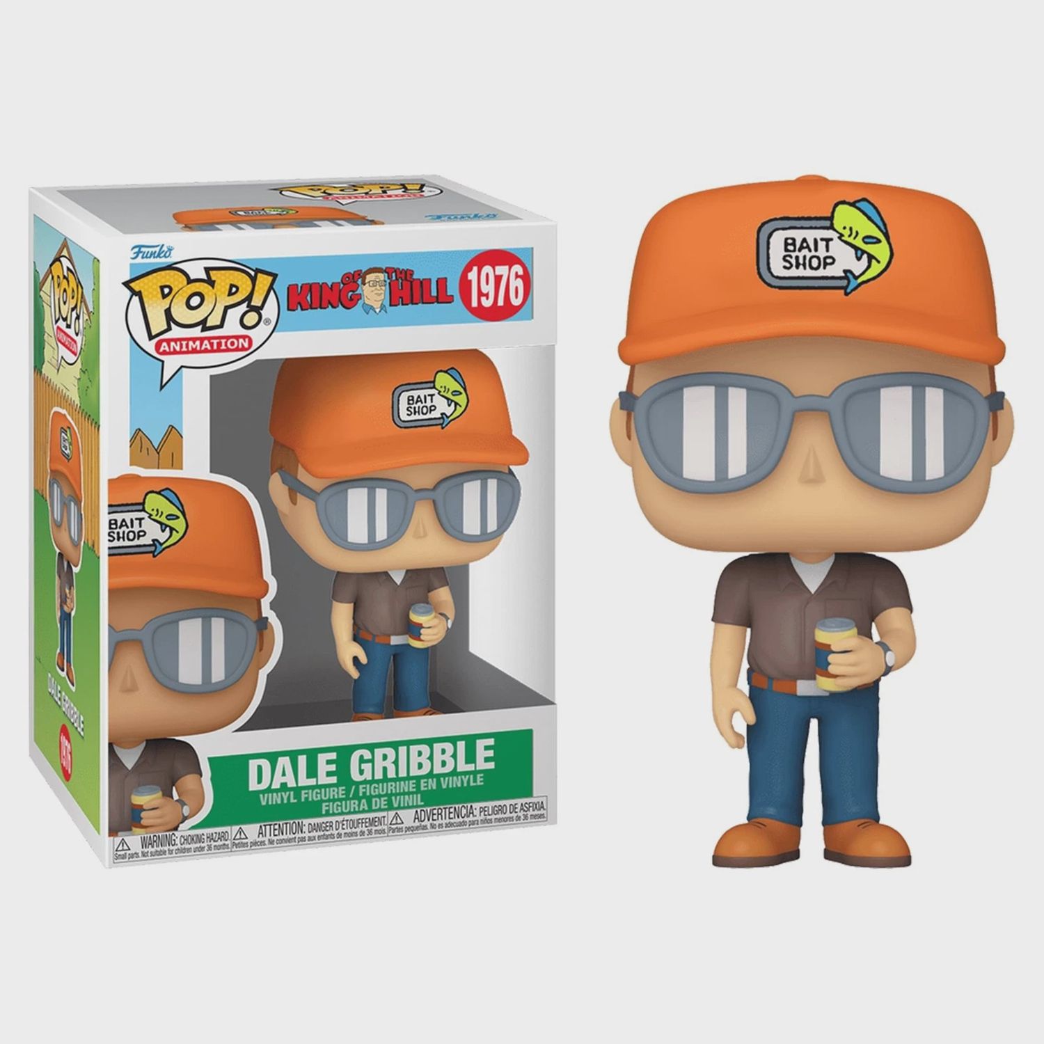 Funko Pop! #1976 Dale Gribble - King Of The Hill, Condition: Good, Exclusive: None, Variant: None