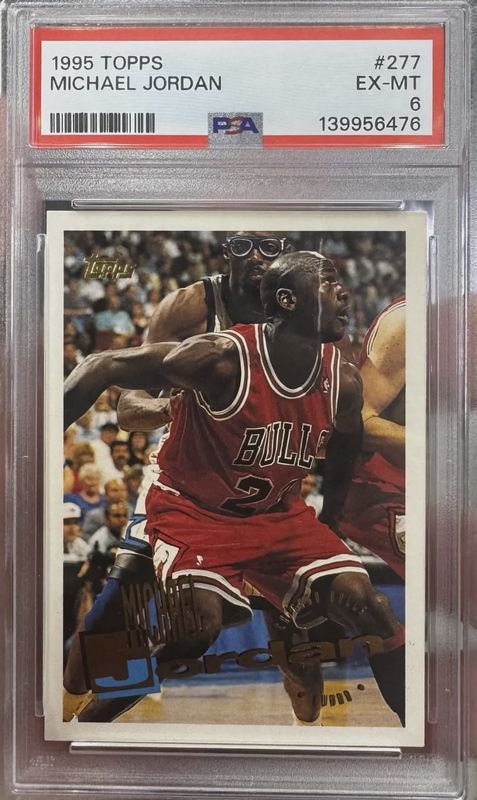 PSA 6 - 1995 TOPPS Michael Jordan - [139956476]