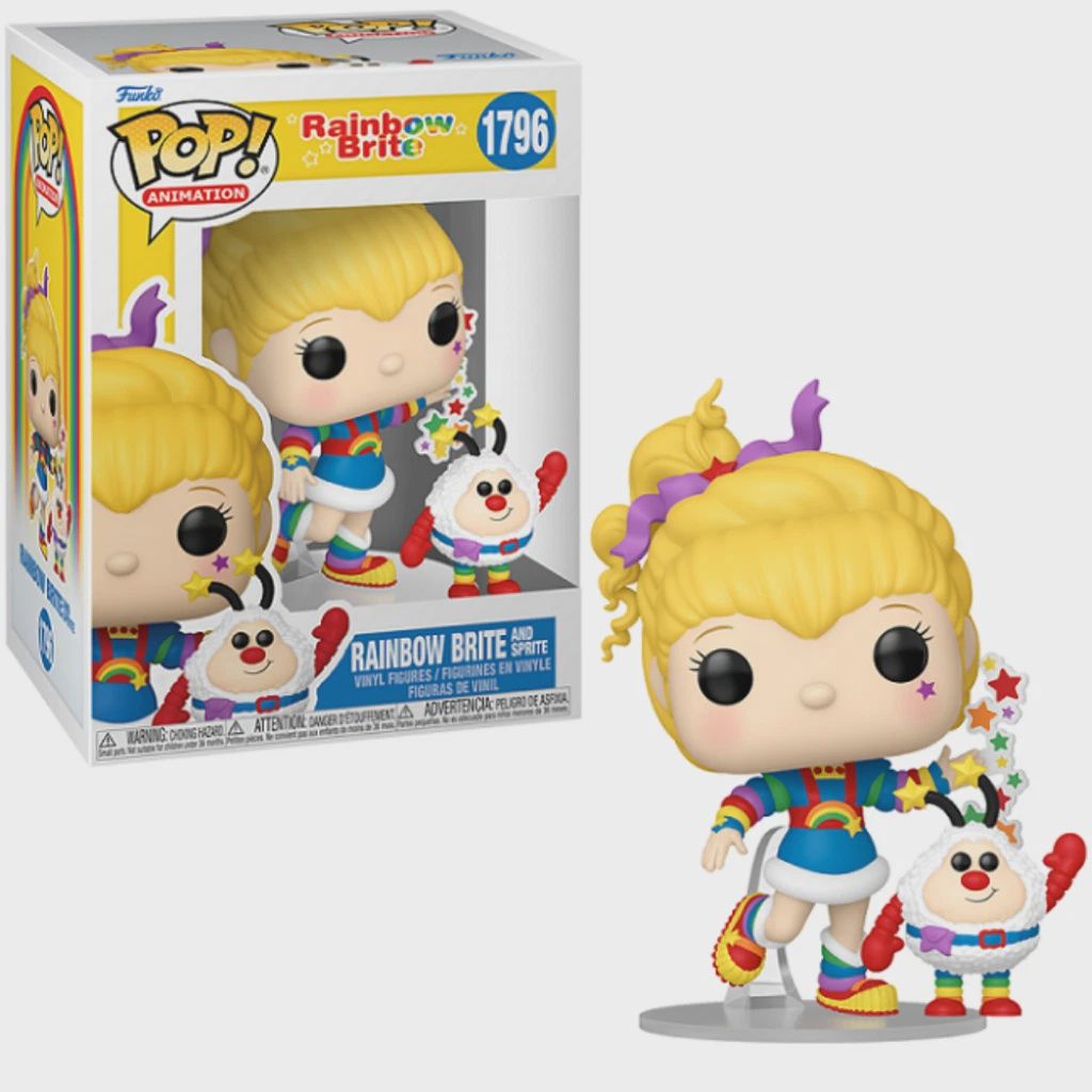 Funko Pop! #1796 Rainbow Brite And Sprite - Rainbow Brite, Condition: Good, Exclusive: None, Variant: None
