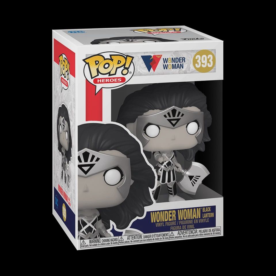 Funko Pop! #393 Wonder Woman Black Lantern - Wonder Woman, Condition: Good, Exclusive: None, Variant: None