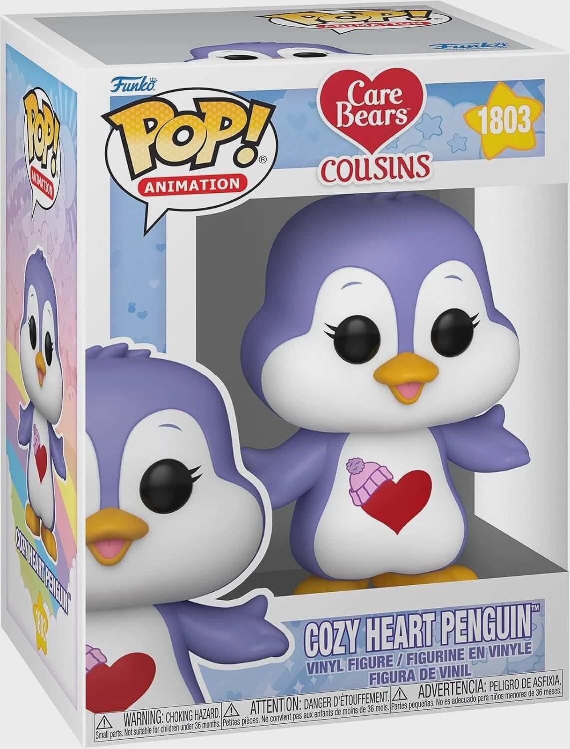 Funko Pop! #1803 Cozy Heart Penguin - Care Bears Cousins, Condition: Good, Exclusive: None, Variant: None