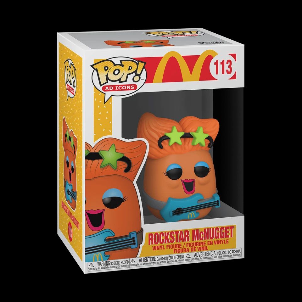 Funko Pop! #113 Rockstar McNugget - McDonalds, Condition: Good, Exclusive: None, Variant: None