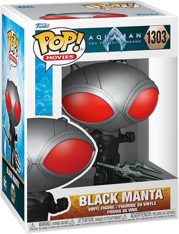Funko Pop! #1303 Black Manta - Aquaman and The Lost Kingdom