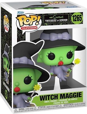 Funko Pop! #1265 Witch Maggie - The Simpsons Treehouse of Horror, Condition: Good, Exclusive: None, Variant: None