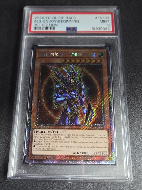 PSA 9 - 2024 YU-GI-OH! RA03-QUARTER CENTURY BONANZA #EN132 BLS-ENVOY/BEGINNING 1ST EDITION (119835082)