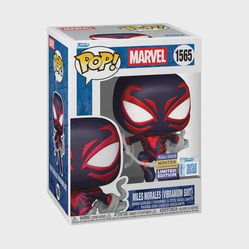 Funko Pop! #1565 Miles Morales (Vibranium Suit) - Marvel