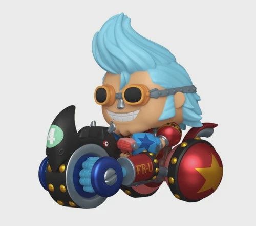 Funko Pop! #144 Franky with Black Rhino FR-U 4 - One Piece