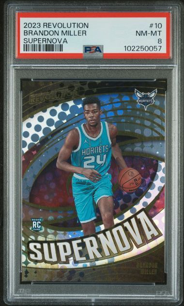 PSA - 8 - 2023 Revolution Brandon Miller Supernova #10 [102250057]