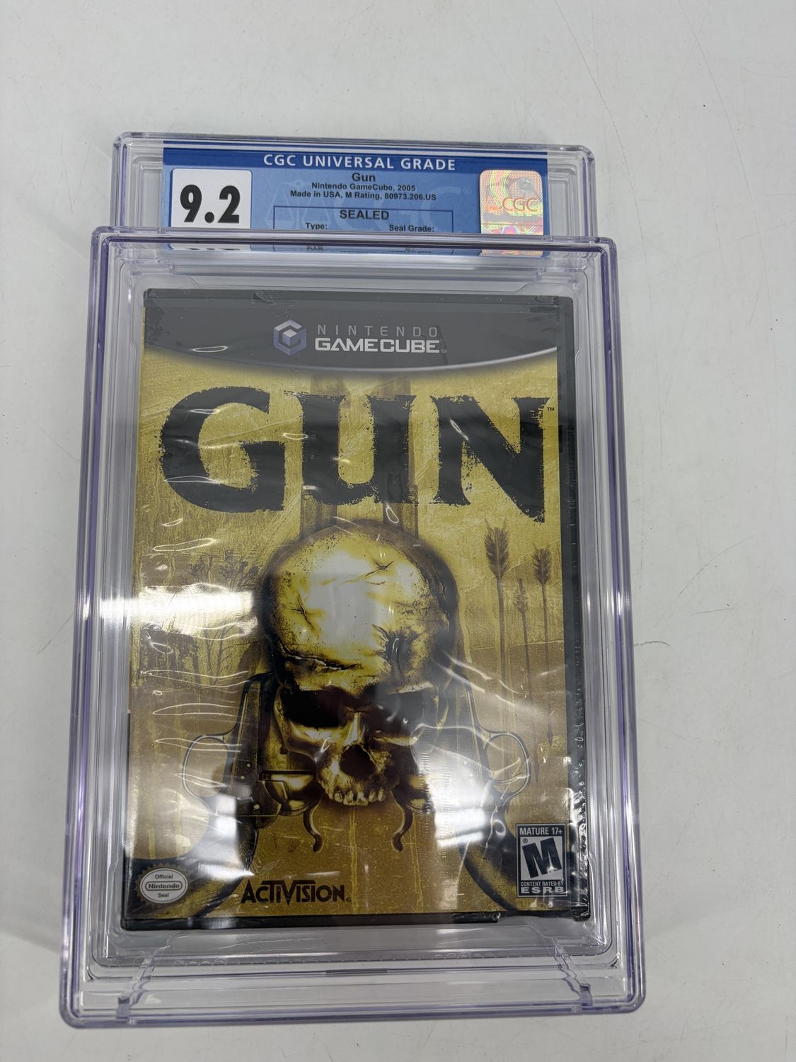 CGC 9.2 - GameCube Gun 2005 Activision (1019320003)