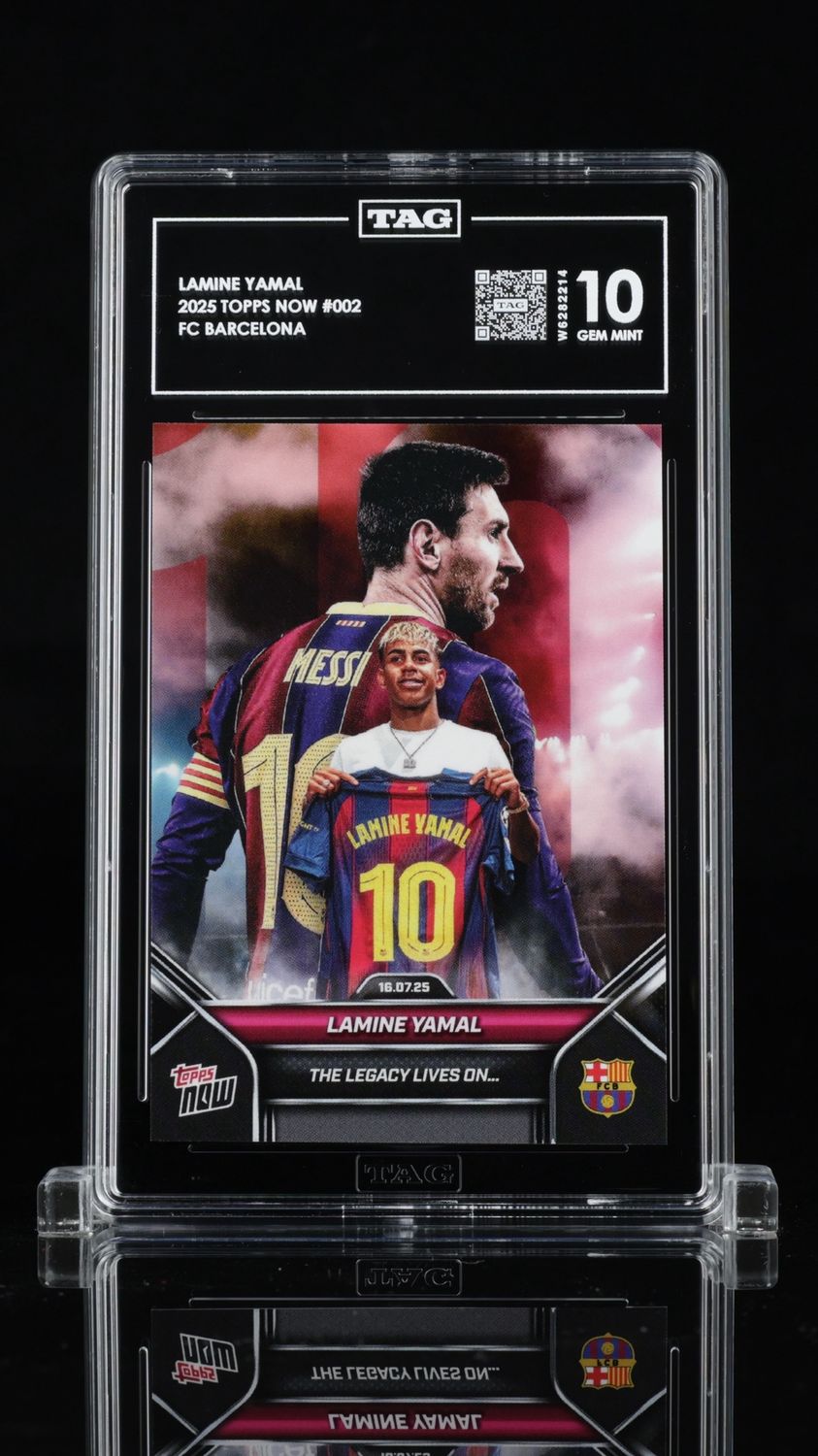 TAG - 10 2025 Topps Now Lamine Yamal #002 FC Barcelona [W6282214]