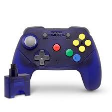 Retro Fighters Brawler 64 Wireless Gamepad (Grape) - Controller